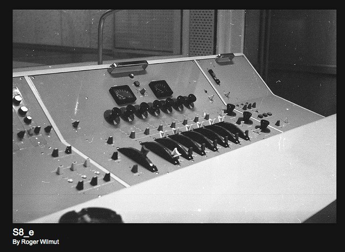Photos of the BBC provided with permission from BBC engineer Roger Wilmut to the Museum of Magntic Sound Recording
